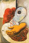 Ismael Nery Inner view  Agony oil painting artist